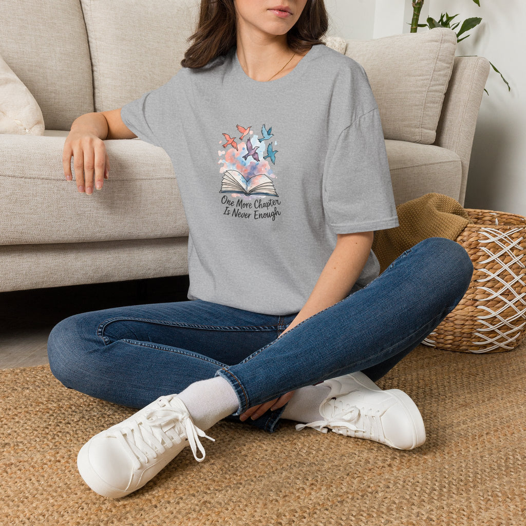 Open Book and Birds T-Shirt