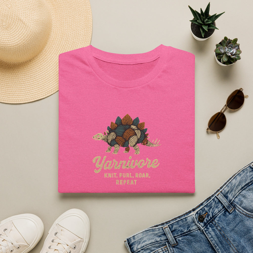 Yarnivore Knit Purl Roar T-Shirt