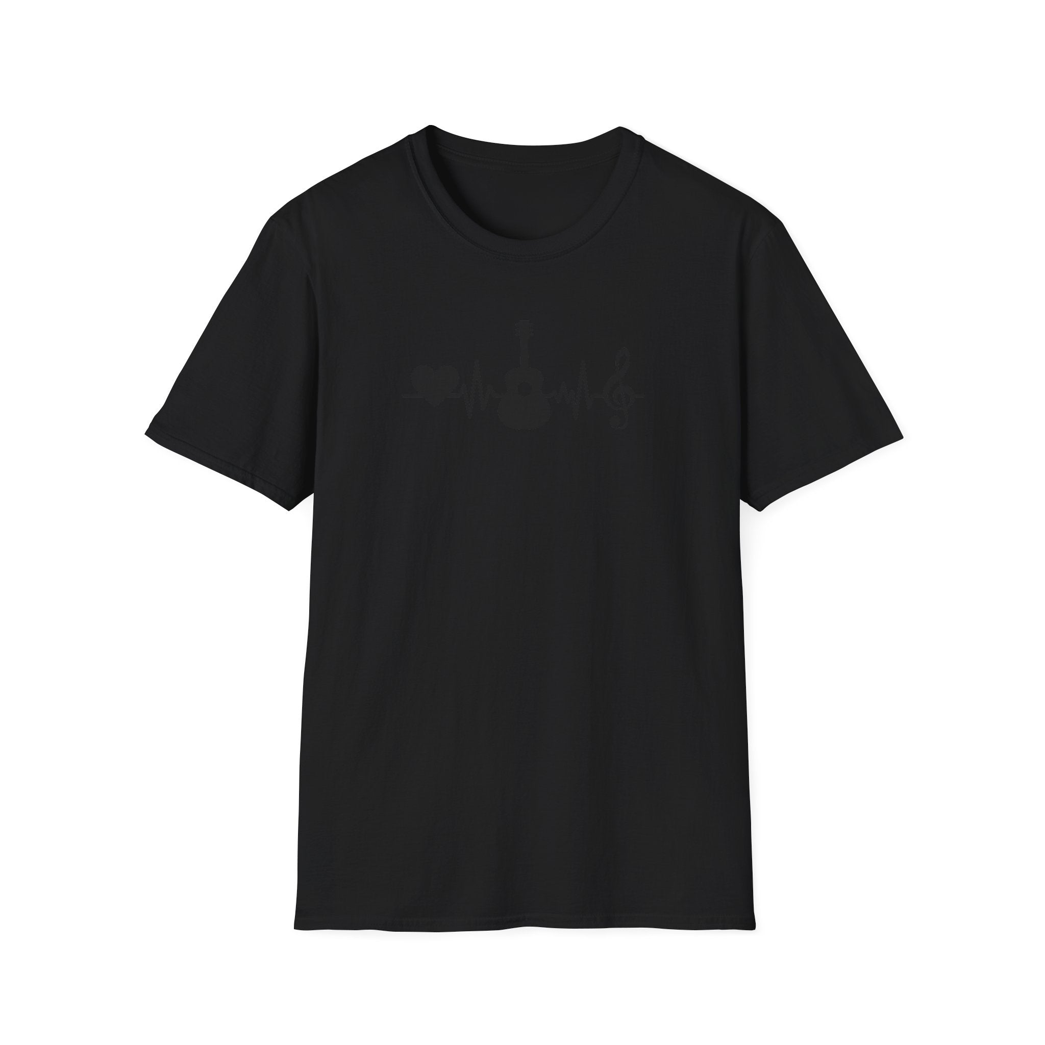 Heartbeat Guitar Music T-Shirt