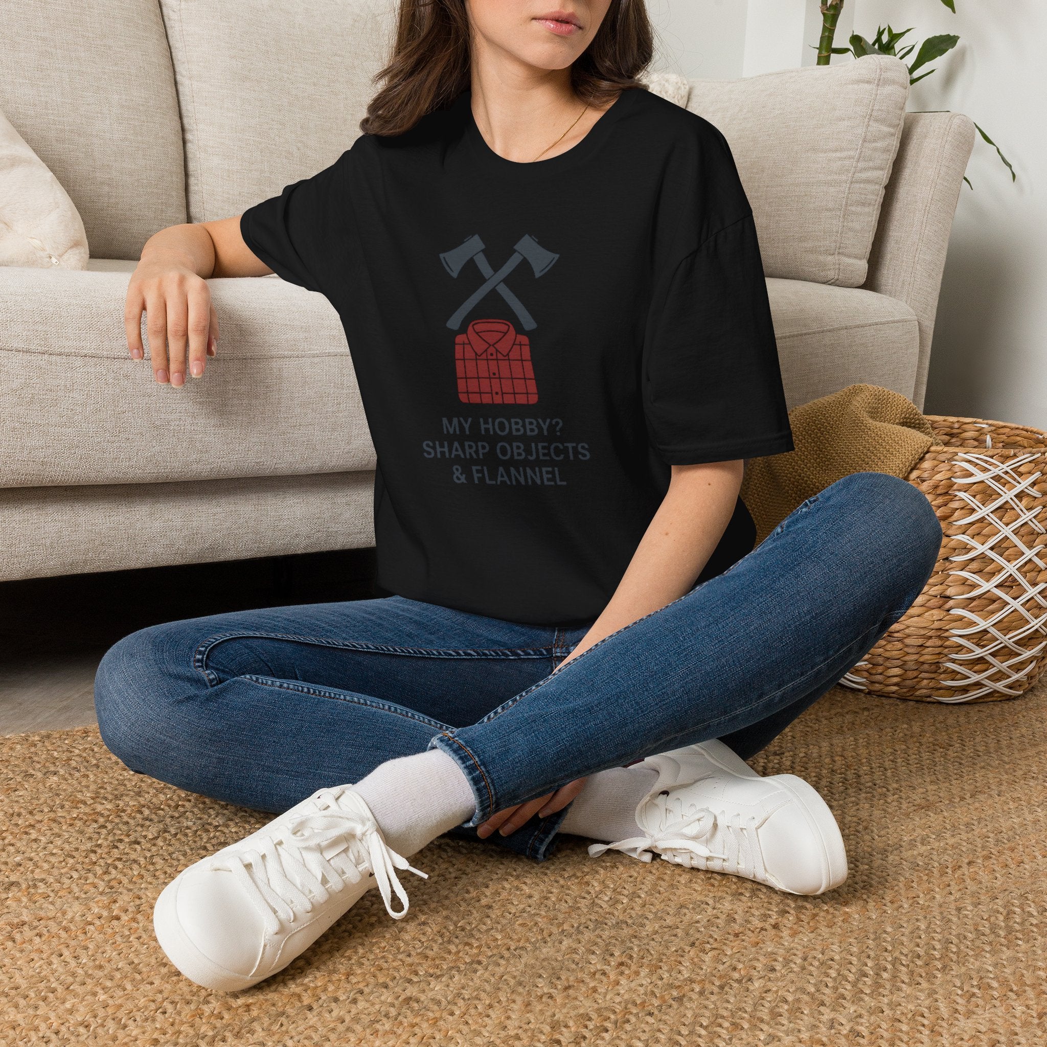 Axes and Flannel T-Shirt