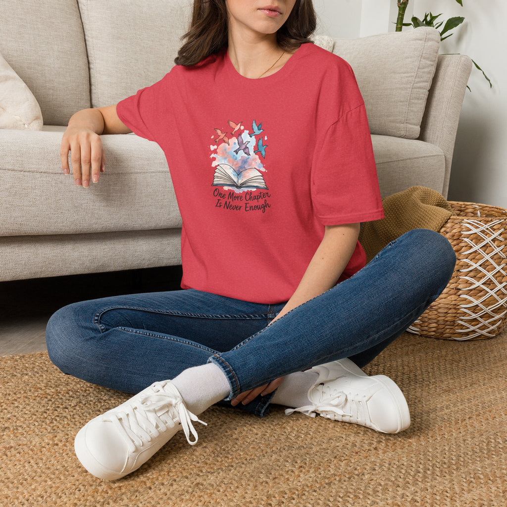 Open Book and Birds T-Shirt